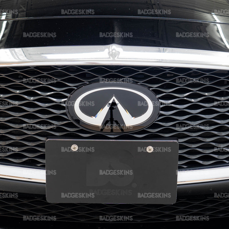 Load image into Gallery viewer, Infiniti - Q60S - Front Smooth Infiniti Emblem Overlay
