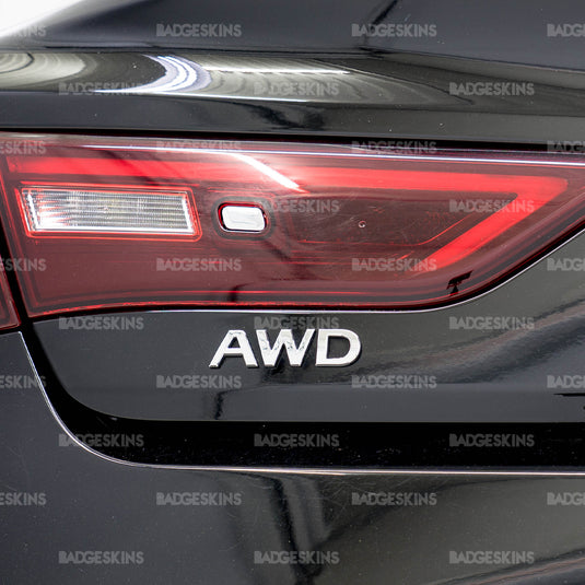 Infiniti - Q60S - Rear AWD Badge Overlay