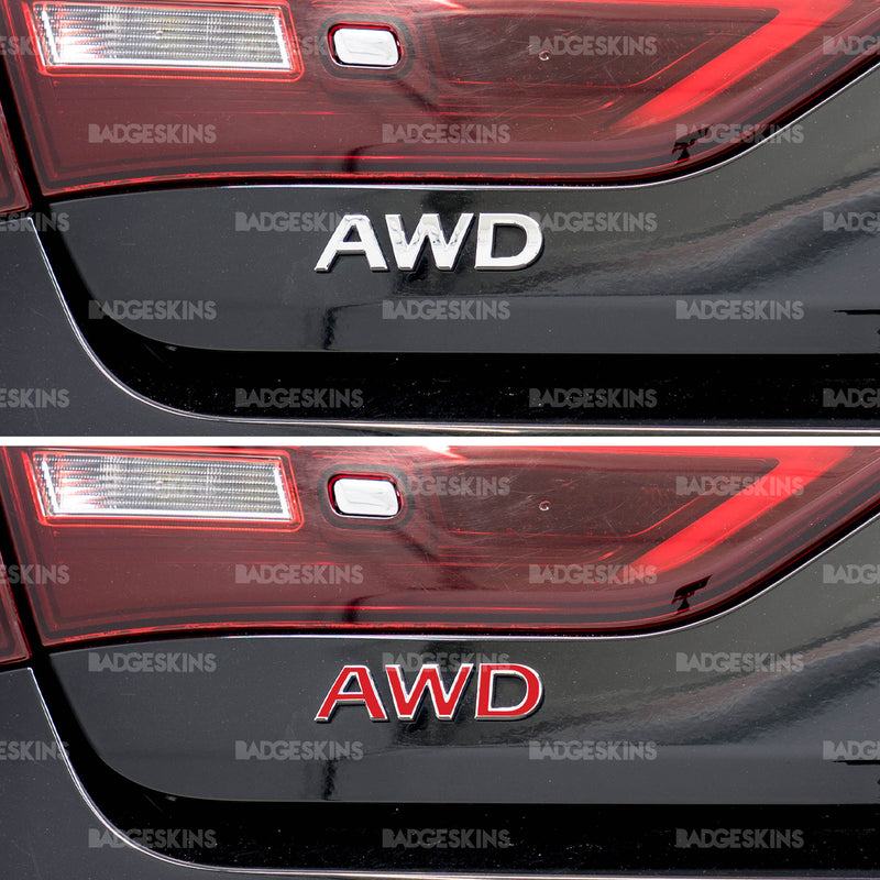 Load image into Gallery viewer, Infiniti - Q60S - Rear AWD Badge Overlay