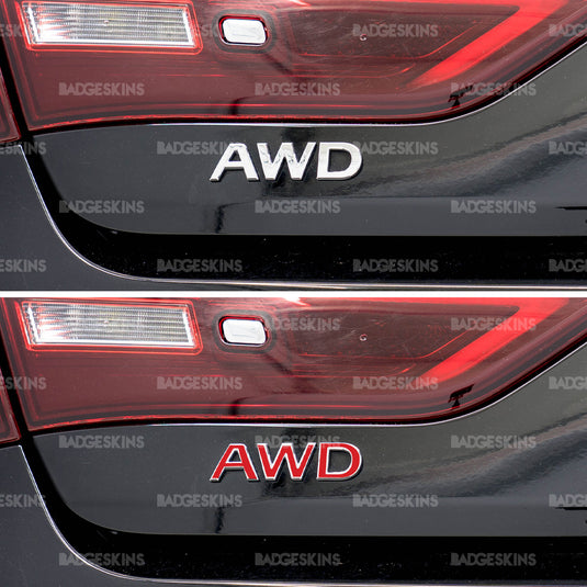 Infiniti - Q60S - Rear AWD Badge Overlay