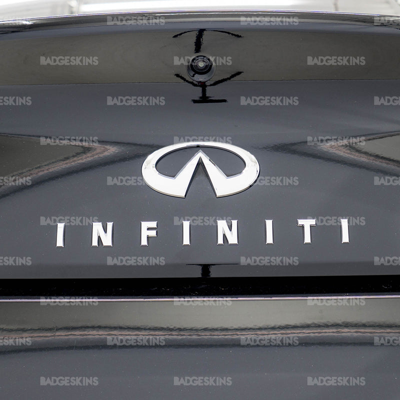 Load image into Gallery viewer, Infiniti - Q60S - Rear Infiniti Badge Overlay
