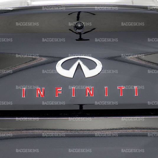 Infiniti - Q60S - Rear Infiniti Badge Overlay