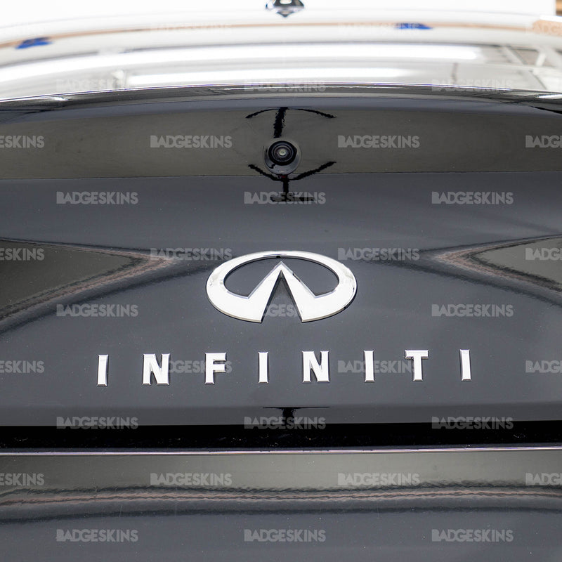 Load image into Gallery viewer, Infiniti - Q60S - Rear Infiniti Emblem Overlay
