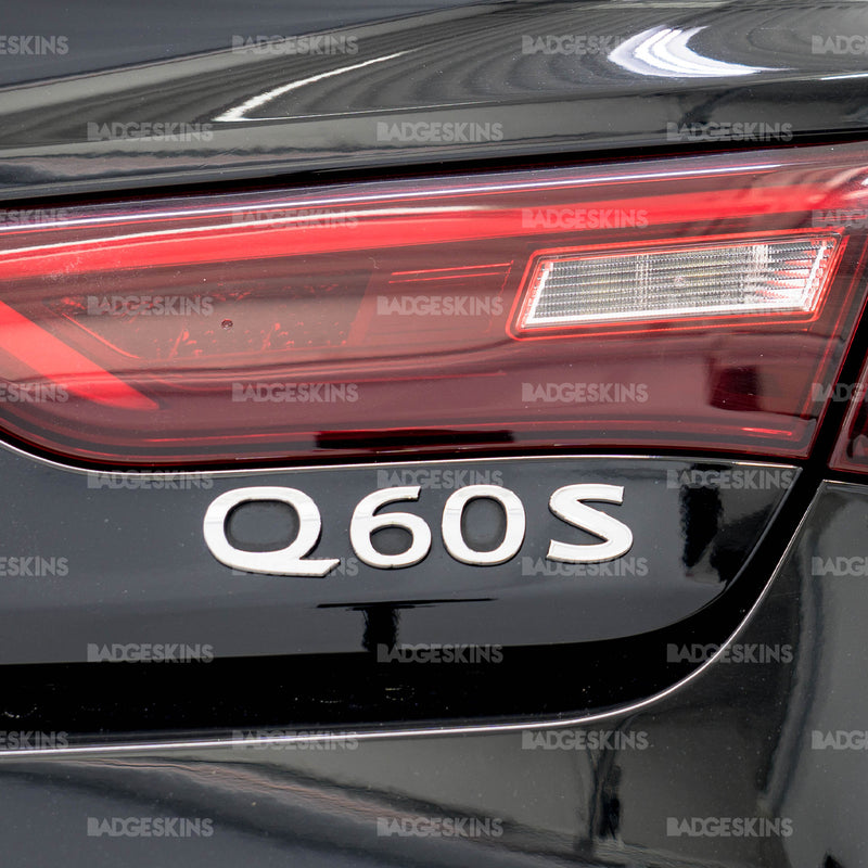 Load image into Gallery viewer, Infiniti - Q60S - Rear S Badge Inlay
