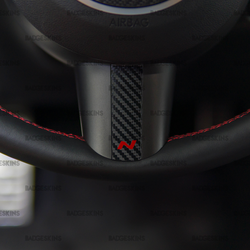 Load image into Gallery viewer, Hyundai - 2nd Gen - Kona N Line - Steering Wheel Cowl Stripe Overlay