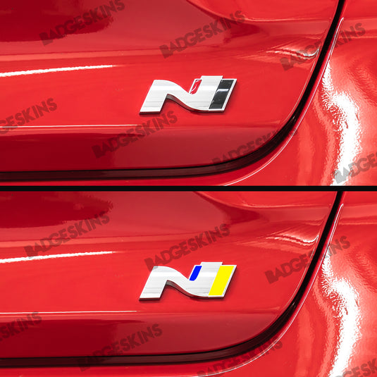 Hyundai - 2nd Gen - Veloster N - Rear N Flag Badge Inlay