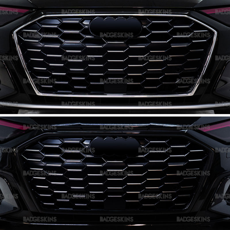 Load image into Gallery viewer, Audi - 8Y - S3 - Front Grille Chrome Delete Kit