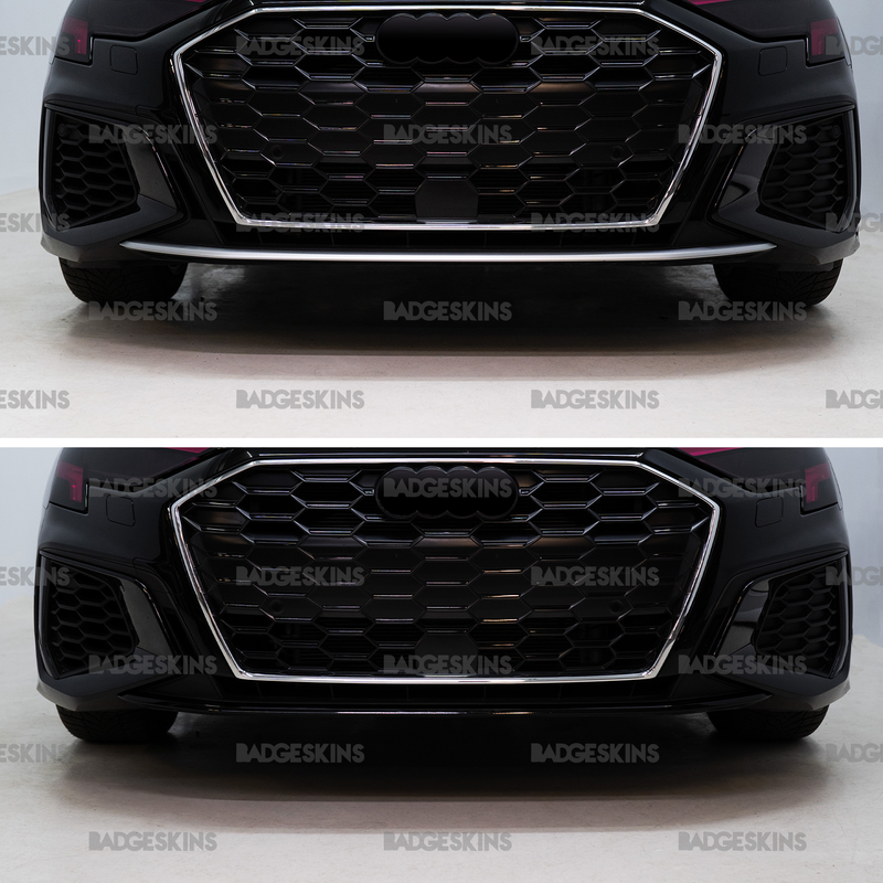 Load image into Gallery viewer, Audi - 8Y - S3 - Front Bumper Chrome Lip Delete