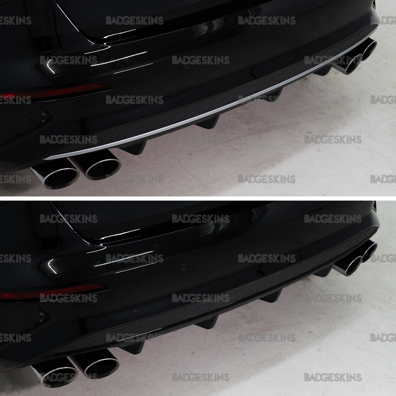 Load image into Gallery viewer, Audi - 8Y - S3 - Rear Bumper Chrome Lip Delete