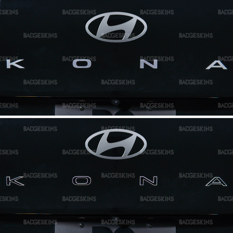 Load image into Gallery viewer, Hyundai - 2nd Gen - Kona - Rear Kona Badge Overlay