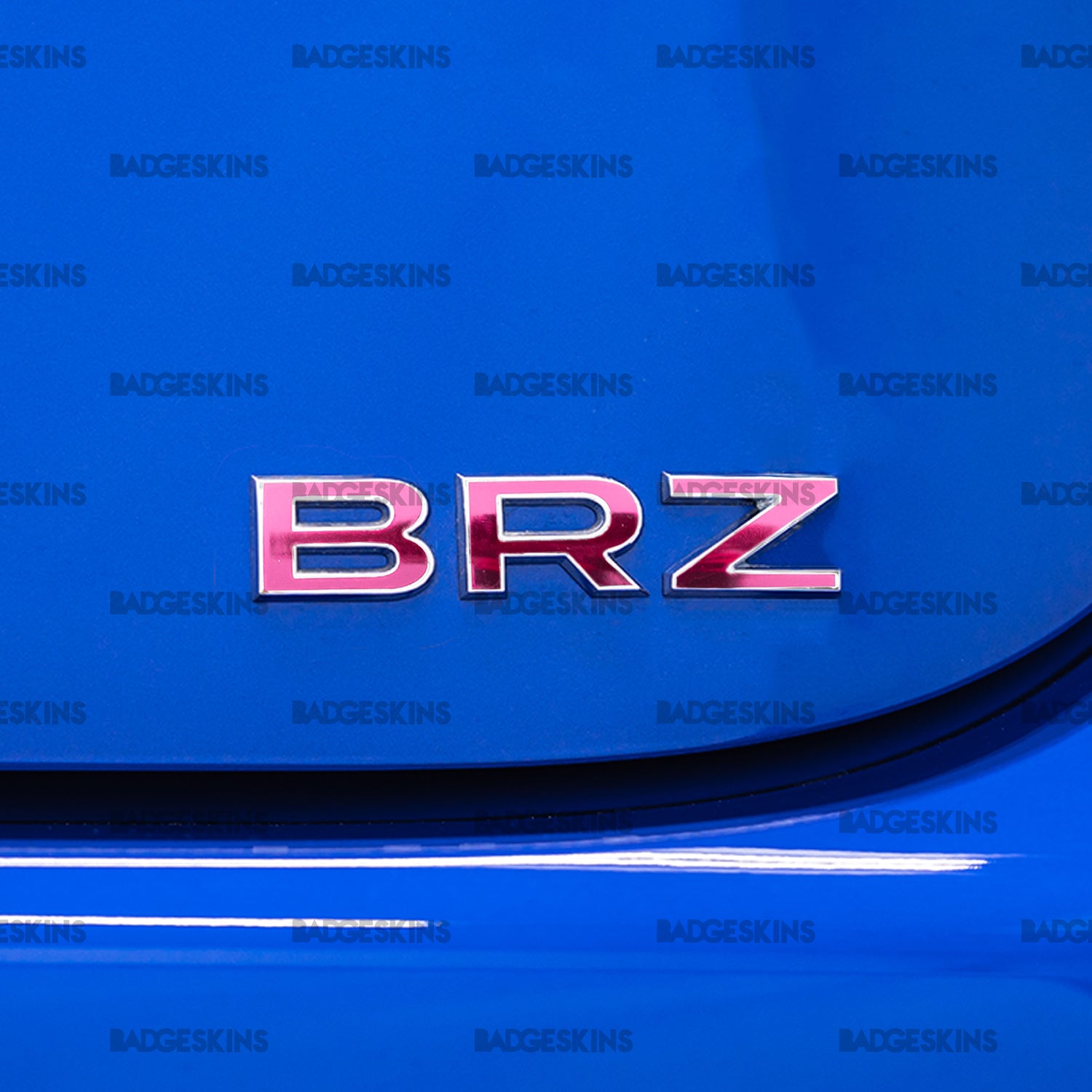 Subaru - ZD8 - BRZ - Rear BRZ Badge Overlay – Badgeskins