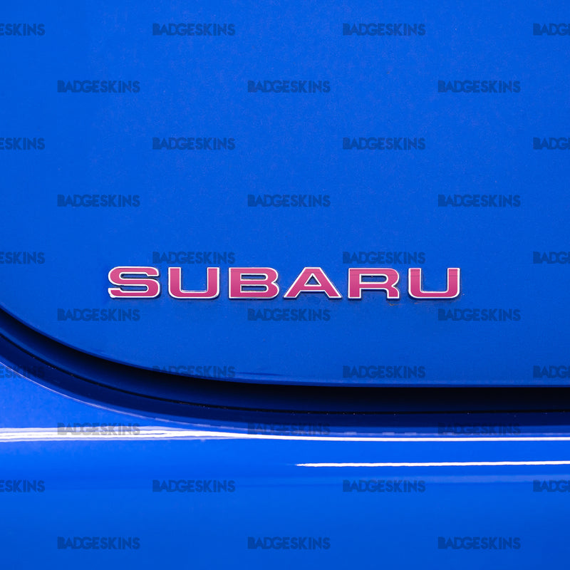 Load image into Gallery viewer, Subaru - ZD8 - BRZ - Rear Subaru Badge Overlay