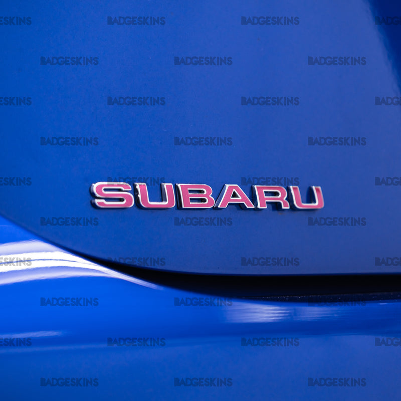 Load image into Gallery viewer, Subaru - ZD8 - BRZ - Rear Subaru Badge Overlay