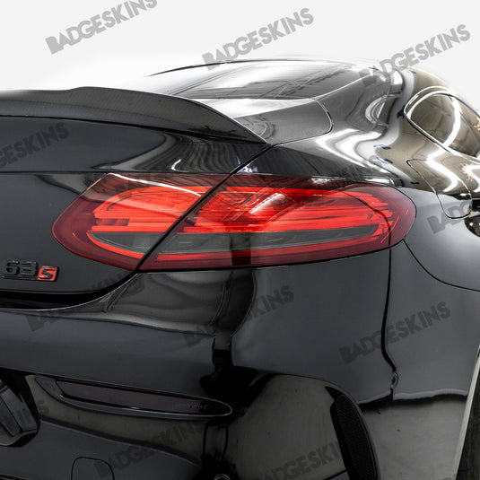 Mercedes - C63S Coupe - Taillight Clear Lens Tint (2017 - 2018 NA)