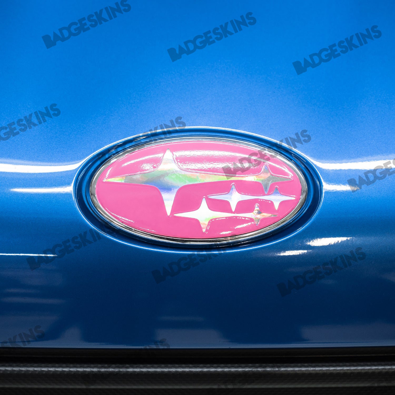 Subaru BRZ Front Subaru Emblem Overlay 2013 2021 Badgeskins