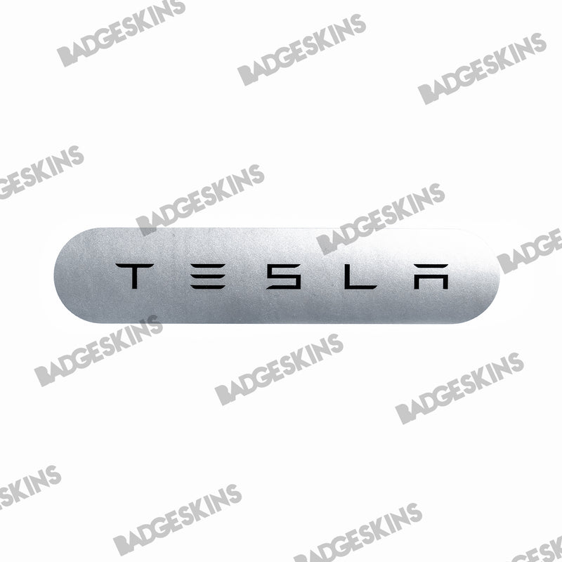 Load image into Gallery viewer, Tesla - 1st Gen - 13364 - Model 3 - Sun Visor Warning Label Badgeskin Set