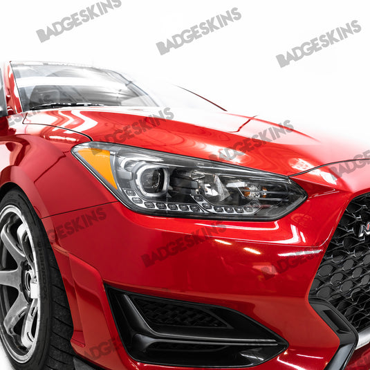 Hyundai - 2nd Gen - Veloster - Headlight Amber Eyelid