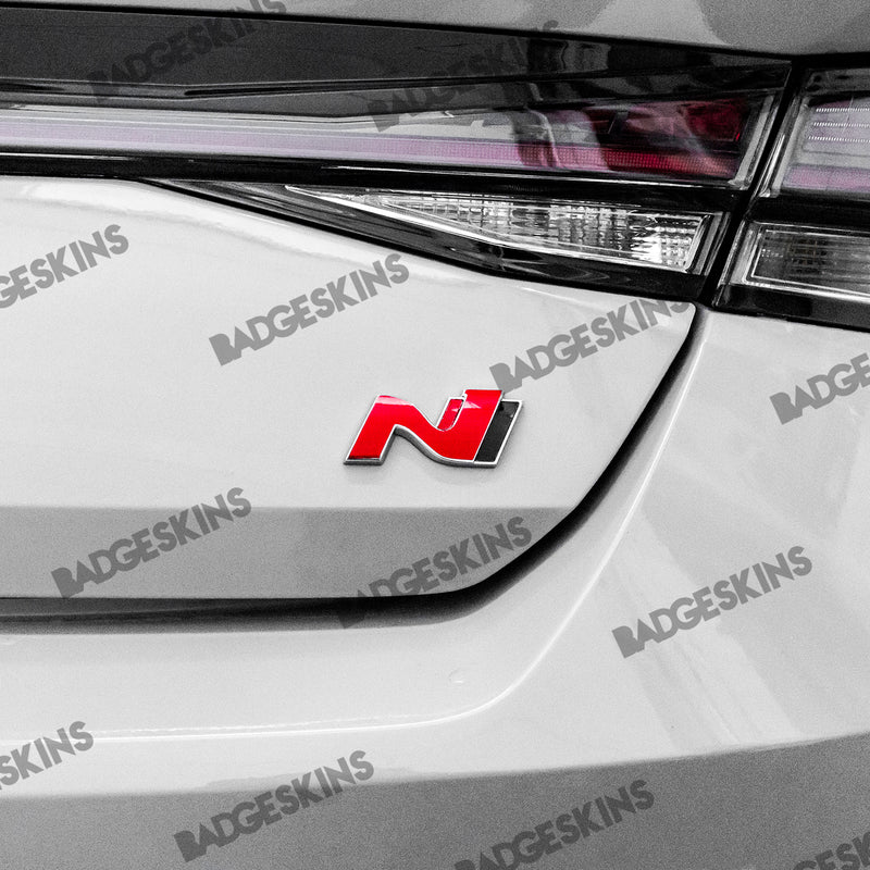 Load image into Gallery viewer, Hyundai - 7th Gen - Elantra - Rear N Badge Overlay