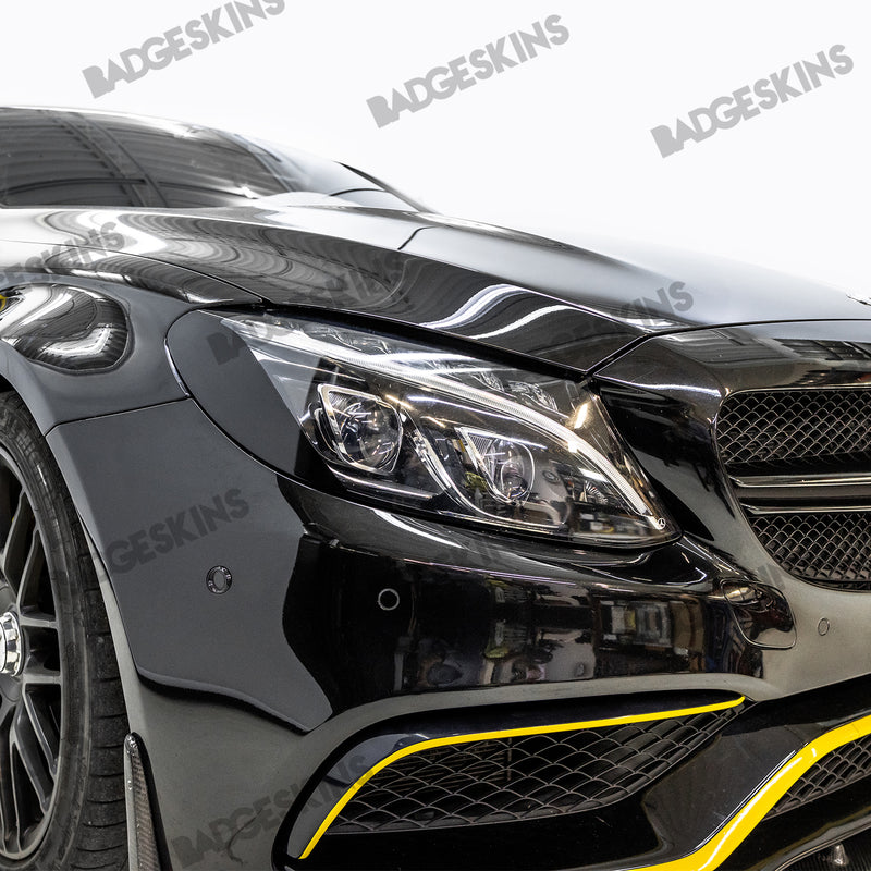 Load image into Gallery viewer, Mercedes - C63S Coupe - Headlight Amber Delete (2017 - 2018 NA)