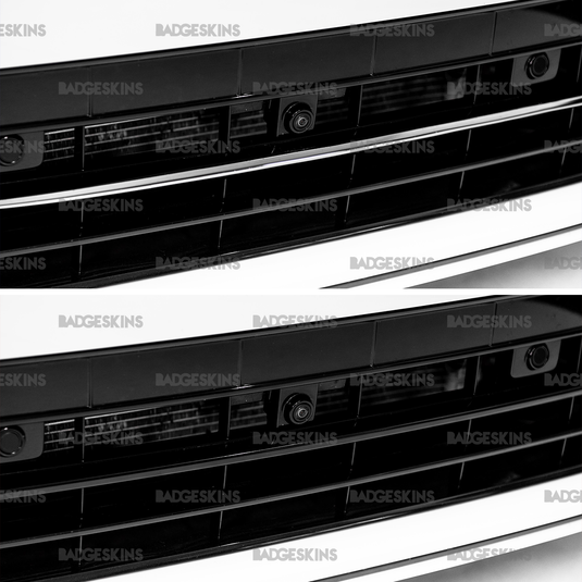 VW - MK2 - Tiguan - R-Line Front Bumper Lower Chrome Delete