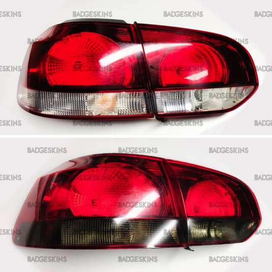 VW - MK6 - Golf - Taillight Clear Lens Tint Set