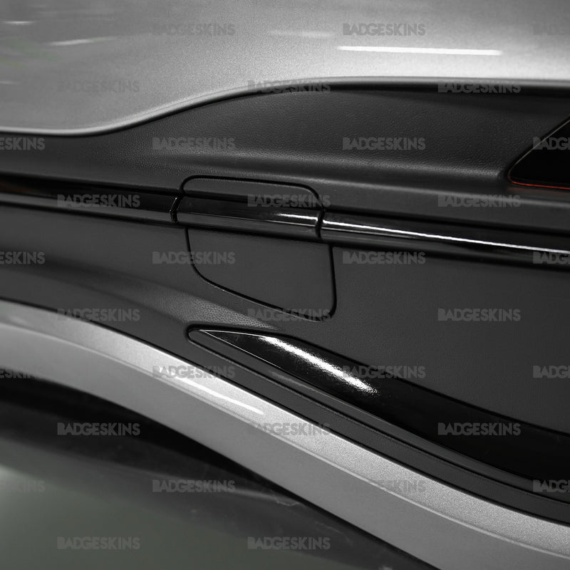 Load image into Gallery viewer, VW - MK7.5 - Jetta - Rear Bumper Chrome Trim Delete (Baseline Trim)