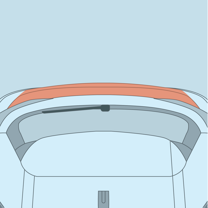 Load image into Gallery viewer, VW - MK8/8.5 - Golf - Trunk Ledge PPF