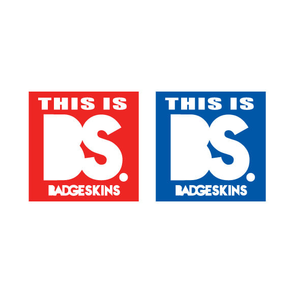 Load image into Gallery viewer, "This is BS." Coloured Badgeskins Decal