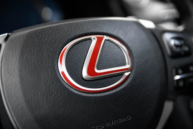 Load image into Gallery viewer, Lexus - XE30 (2014-20) - IS - Steering Wheel Lexus Emblem Overlay