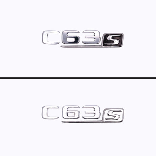 Mercedes Benz - C63S - W205 - Rear "S" Badge Inlay