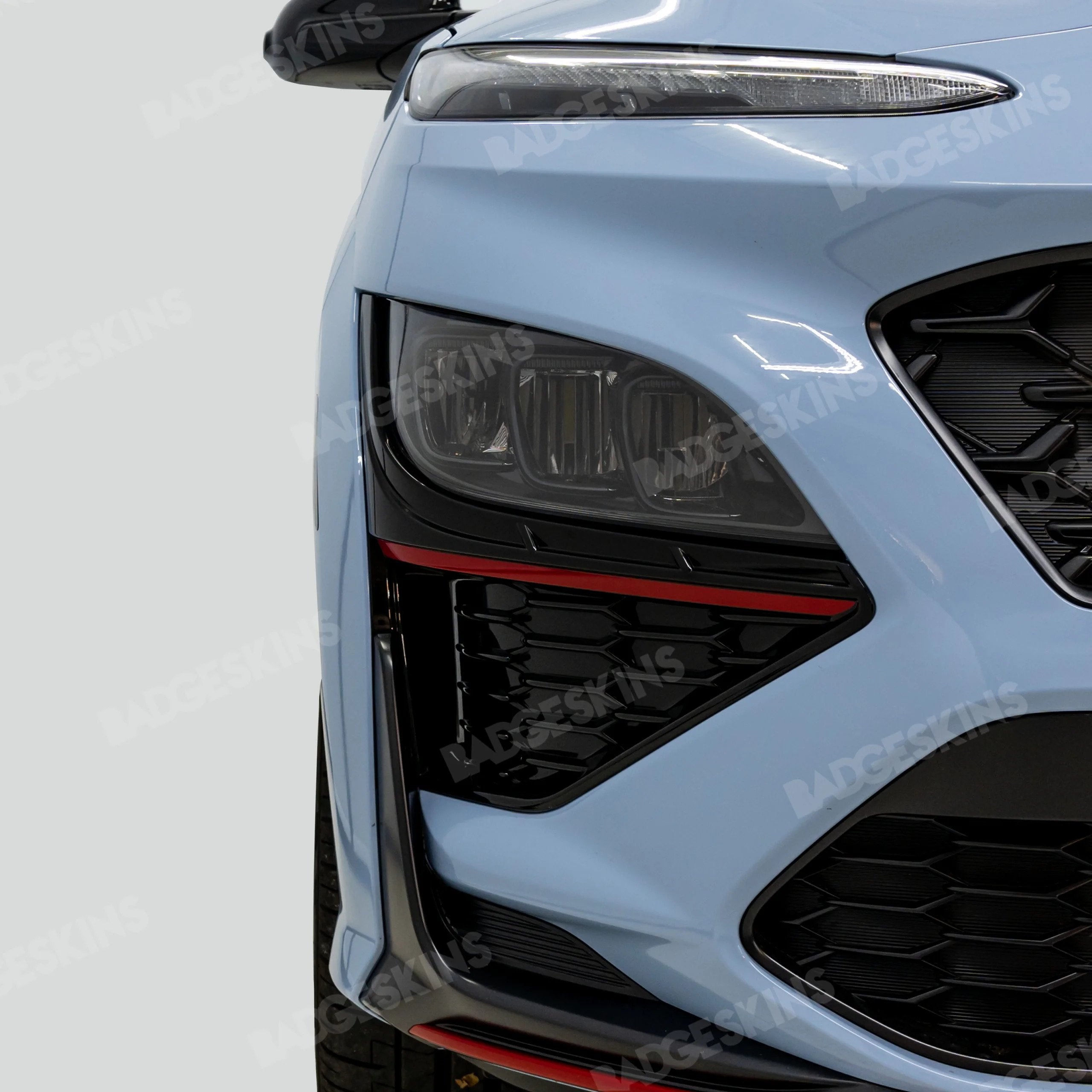 Hyundai - OS - Kona N - Lower Headlight Housing Accent – Badgeskins
