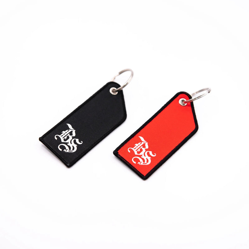 Load image into Gallery viewer, Badgeskins Old English Checkered Jet Tag