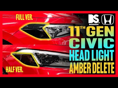 Load and play video in Gallery viewer, Honda - 11th Gen - Civic - Head Light Eyelid
