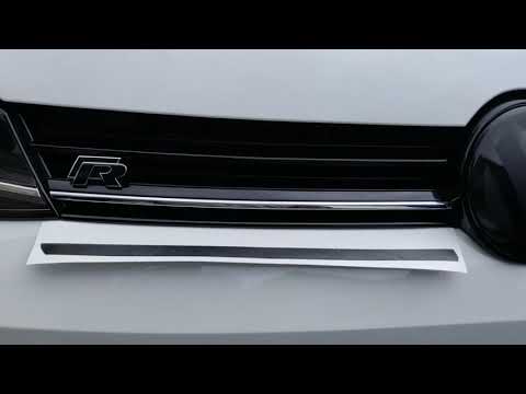 Load and play video in Gallery viewer, VW - MK7.5 - Golf - Front Upper Grille Chrome Bar Delete