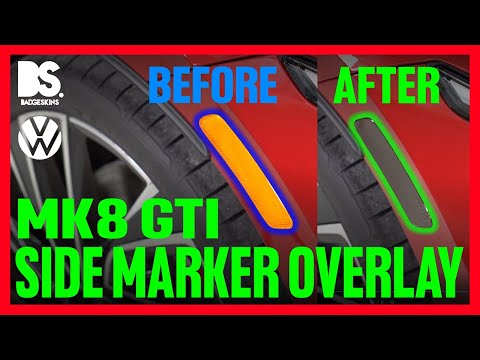 Load and play video in Gallery viewer, VW - MK8/8.5 - Golf - Front Bumper Side Marker Tint