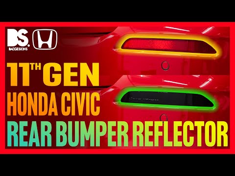 Load and play video in Gallery viewer, Hyundai - 2nd Gen - Veloster N - Rear Bumper Reflector Tint