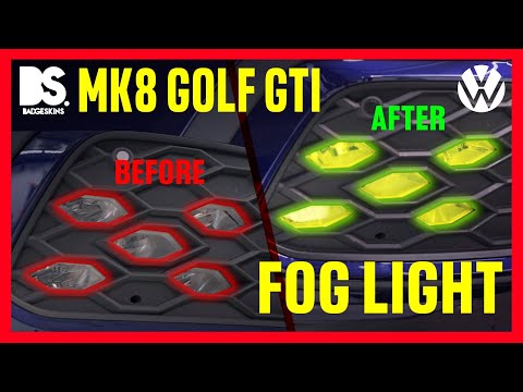 Load and play video in Gallery viewer, VW - MK8 - GTI - Fog Light Tint