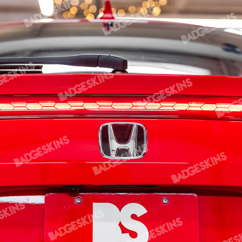 Load image into Gallery viewer, Honda - 11th Gen - Civic HB - 3rd Brake Light Honeycomb Overlay