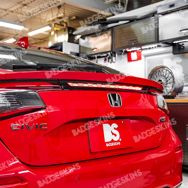 Load image into Gallery viewer, Honda - 11th Gen - Civic HB - 3rd Brake Light Honeycomb Overlay