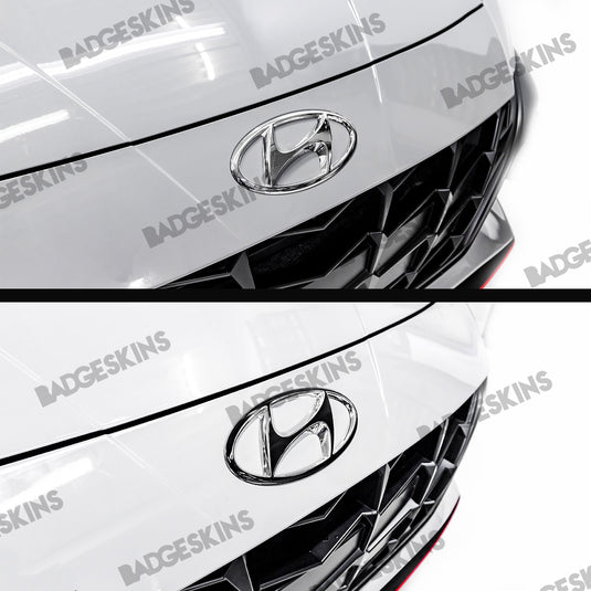 Hyundai - 7th Gen - Elantra - Front Hyundai Emblem Overlay