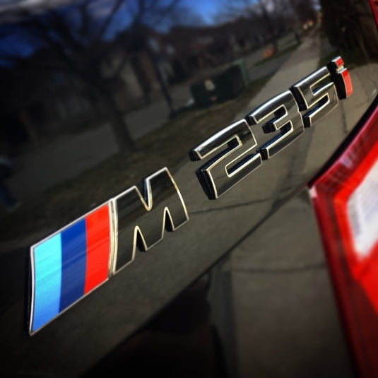 BMW - F22 & F23 - M235i - Rear M235i Badge Overlay