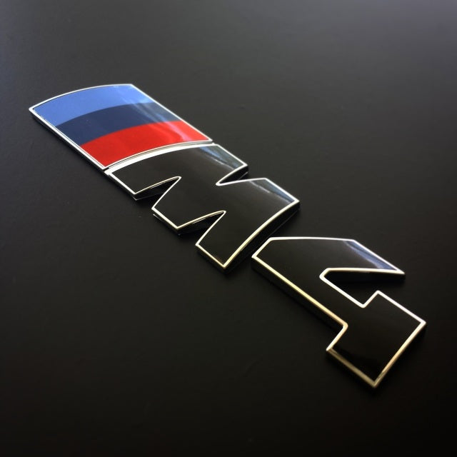 Emblema para capó con placa de BMW original M3/M4 (F80/F82/F83