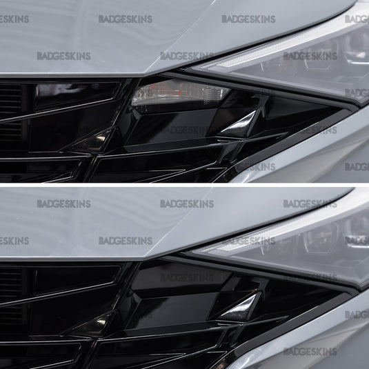 Hyundai - 7th Gen - Elantra N-Line - Headlight Turn Signal Tint Overlay