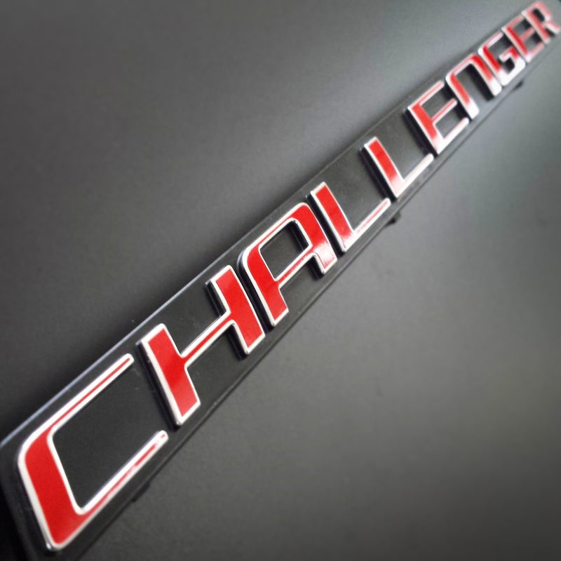 Load image into Gallery viewer, Dodge - Challenger - Rear Challenger Badge Overlay (2008-2014)