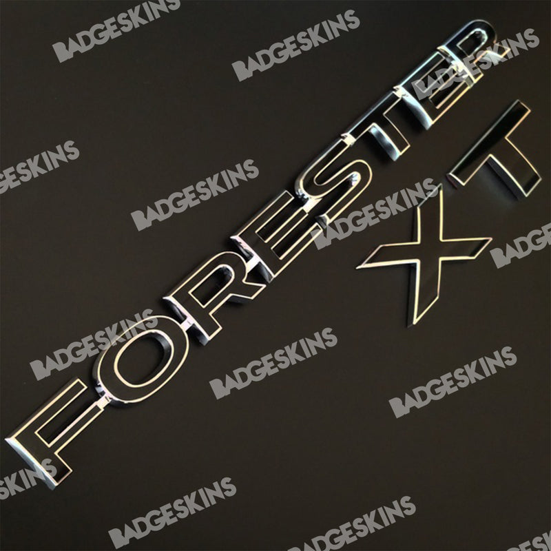 Load image into Gallery viewer, Subaru - Forester - Rear Forester XT Badge Overlay (2014+)