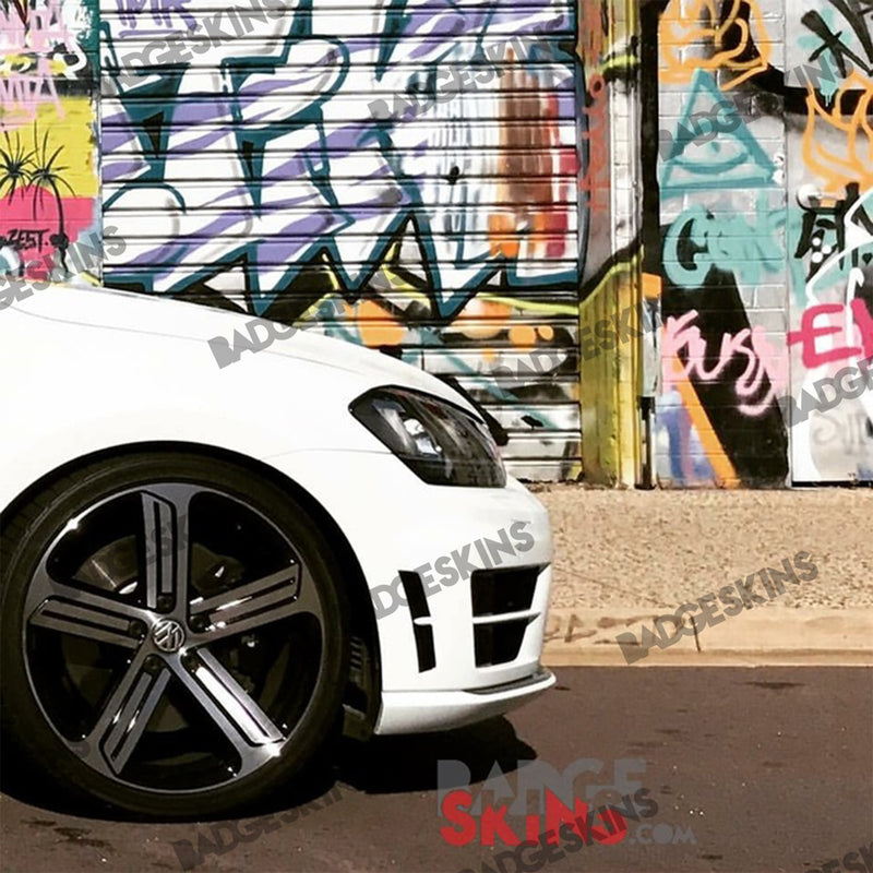 Load image into Gallery viewer, VW - MK7 - Golf R - Front Bumper Side Vent Inlay Set