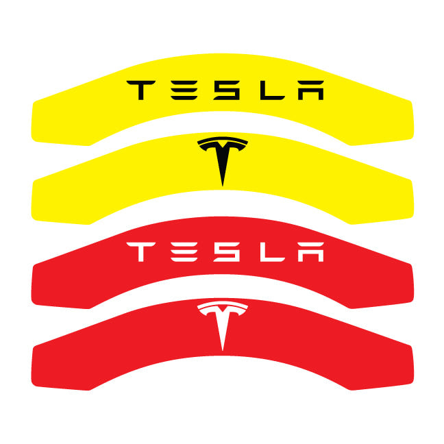 Load image into Gallery viewer, Tesla - 1st Gen - Model 3 - Caliper Badge Overlay Set