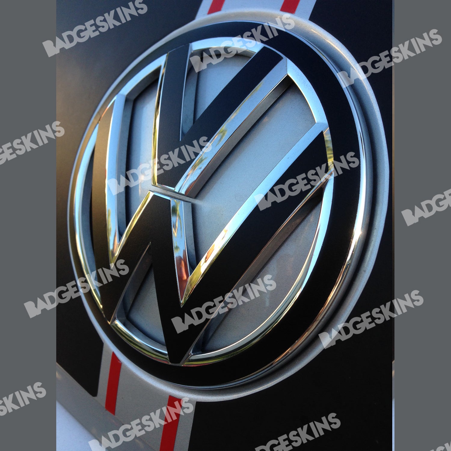 Pink VW Volkswagen Emblem for Steering Wheel LOGO Sticker Decal Beetle
