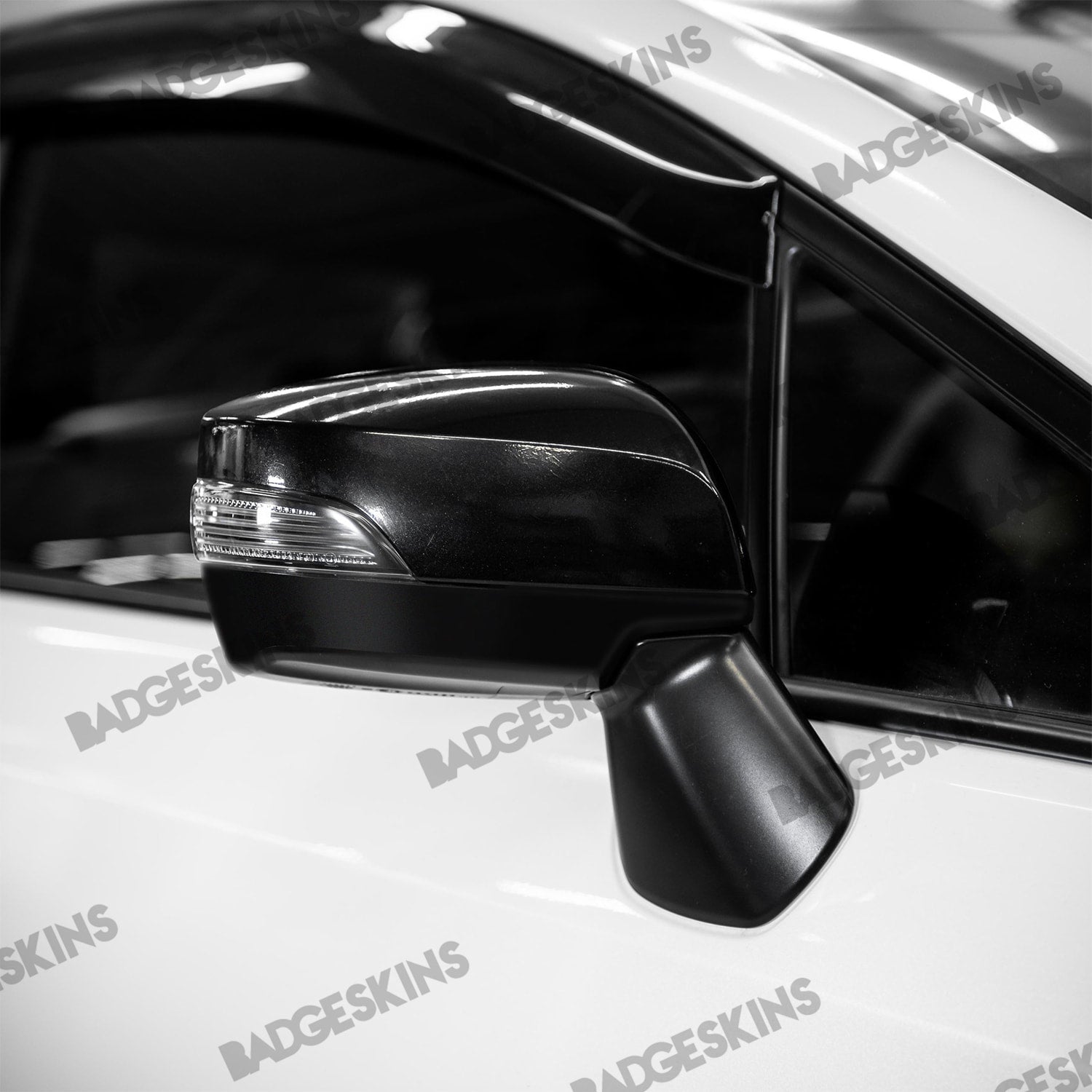 Carbon Fiber Side Mirror Trim Molding – 2-Piece Set For Nissan Models – 5-Year Warranty