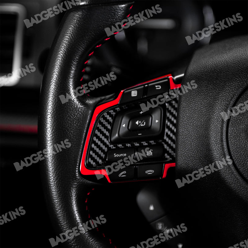 Load image into Gallery viewer, Subaru - VA - (15-21) - WRX - Steering Wheel Cowl Overlay